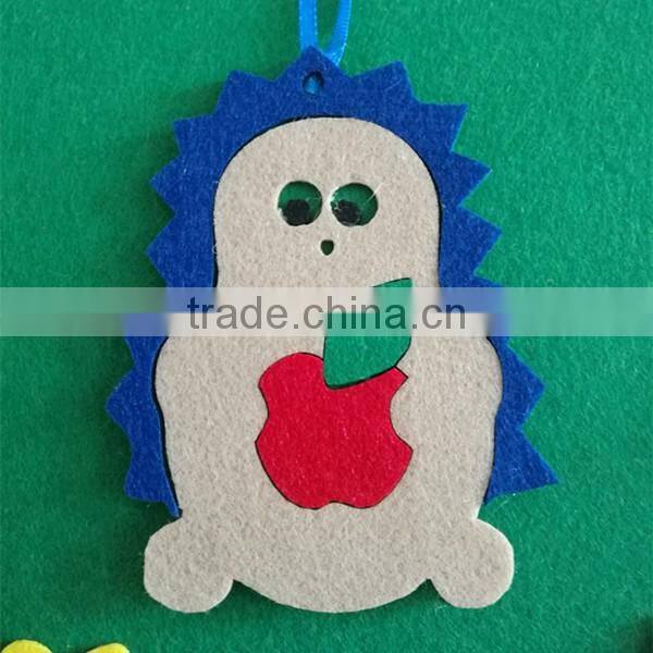 DIY felt Christmas tree Wall Hanging Wall Felt Christmas Tree For Kids