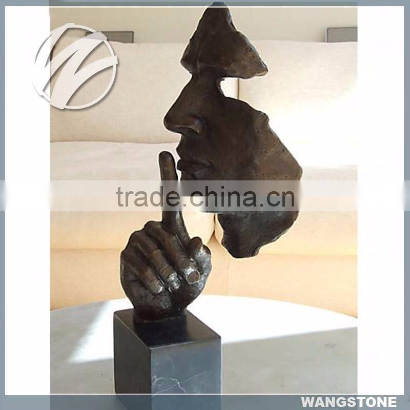Modern popular metal art decorative statues