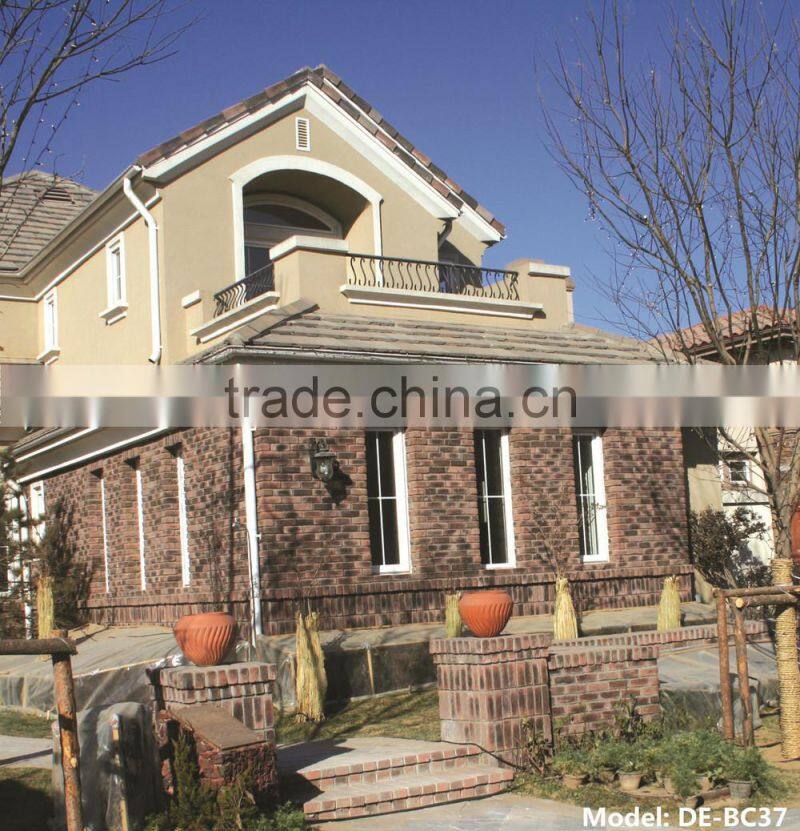 antique imitated red culture brick for wall panels decoration