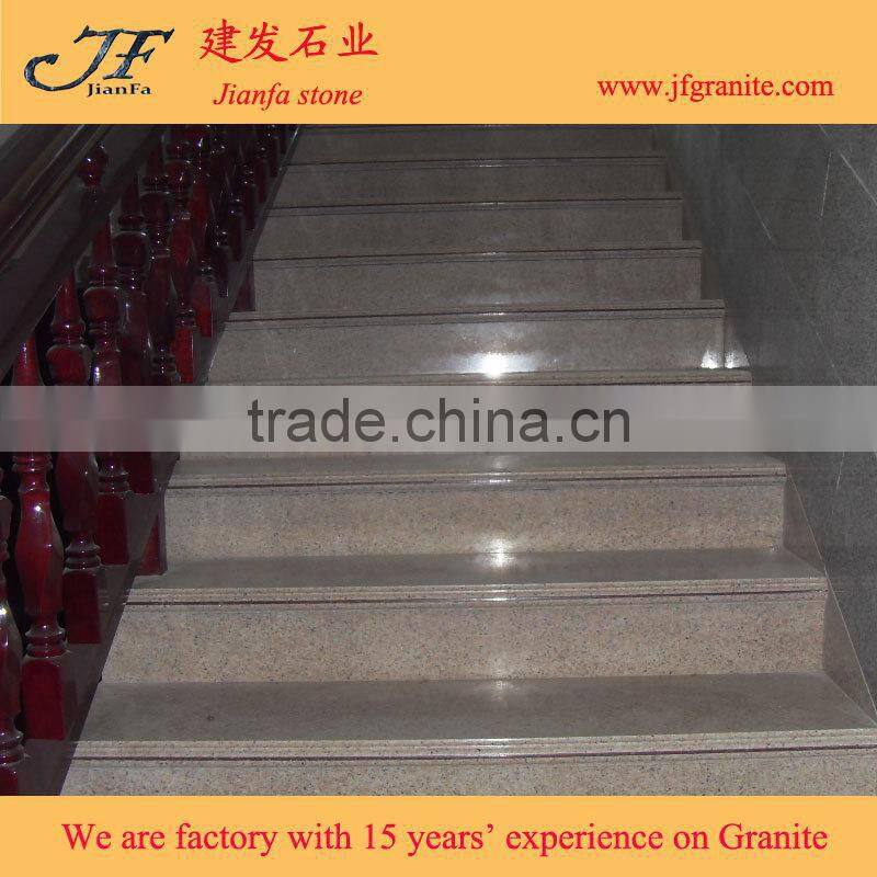 Appreciate Hand Polished Natural Stone G681 Granite Stairs