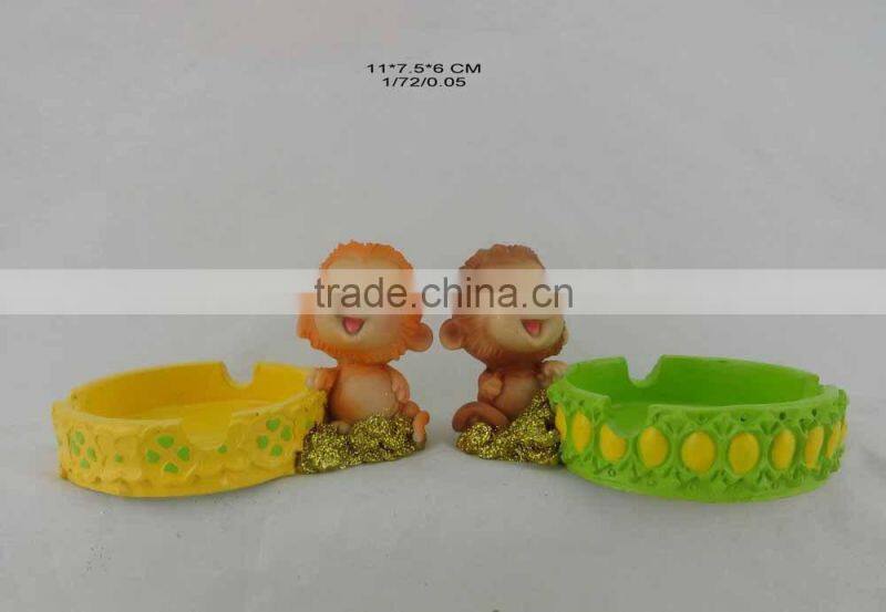2016 new year decoration mresin onkey for sale