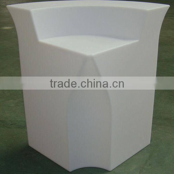 2014 Hot sale LED corner bar table, LED bar counter, led glowing table