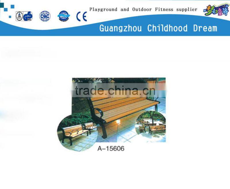 (A-15606) Cheap outdoor bench, wood garden bench, wooden long bench chair