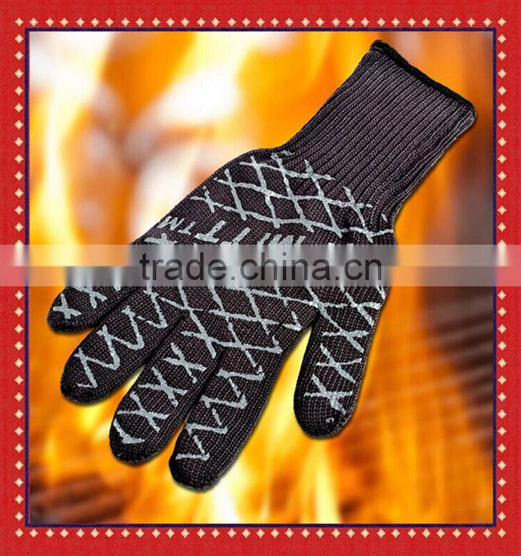 Forearm Protection BBQ Gloves Great For Kitchen, Grill, Fireplace Accessories