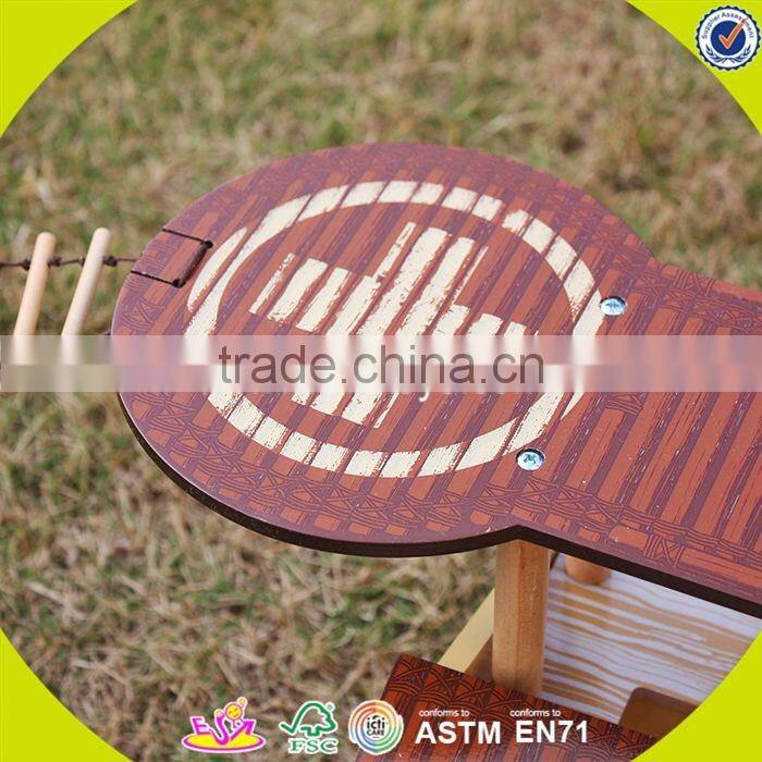 2017 New products indoor children toys wooden treehouse dollhouse W03B059