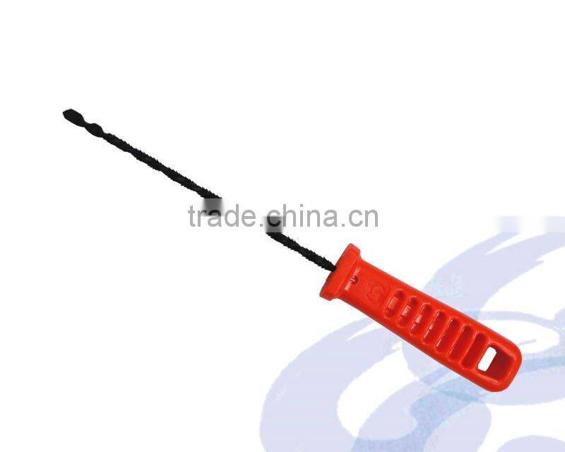 Sprial Tooth High Carbon Steel File Saw with Plastic Handle for Woodworking Tools