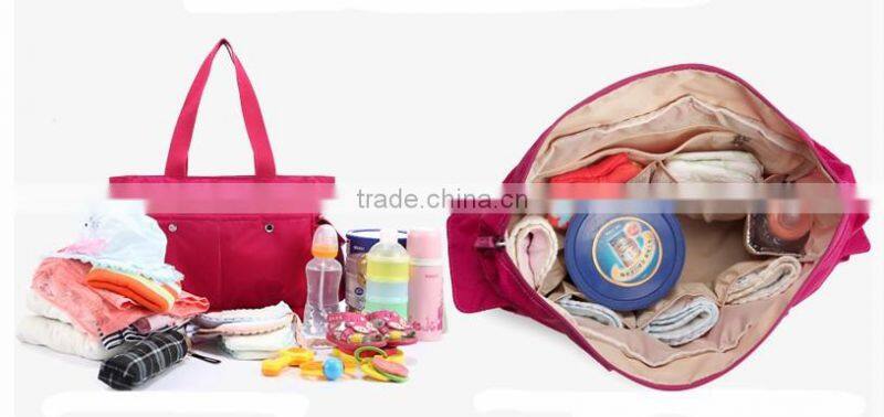Customize colors baby nappy changing bag 2015