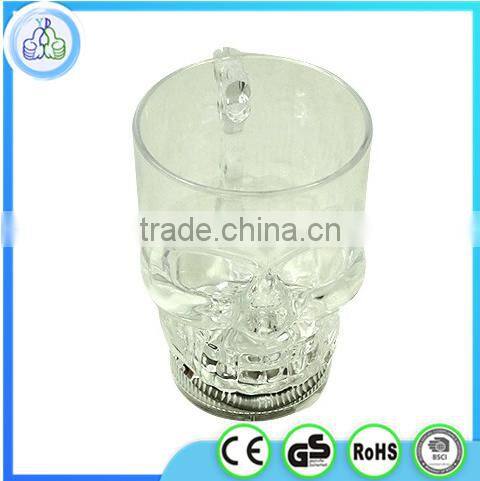 Ps LFGB skull shot glass