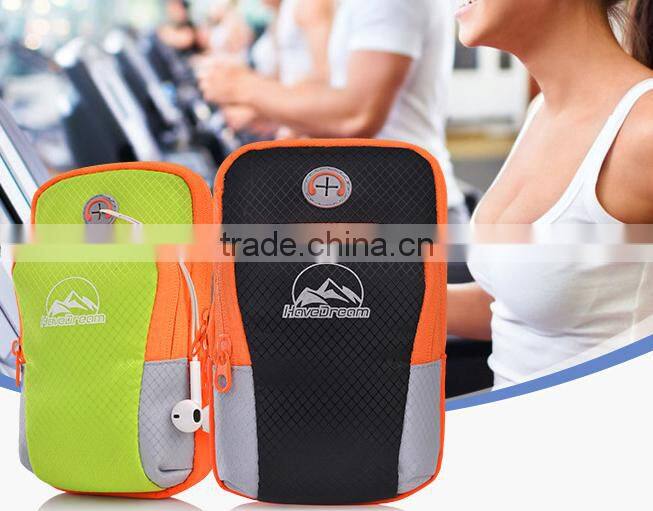 Sports Elastic Gym Running Armband Case Cover Key Pouch For 4.7