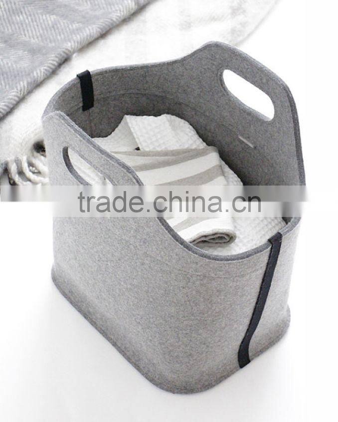 100% Industrial Felt Laundry Basket/ Felt Laundry bag (TM-FT-022)