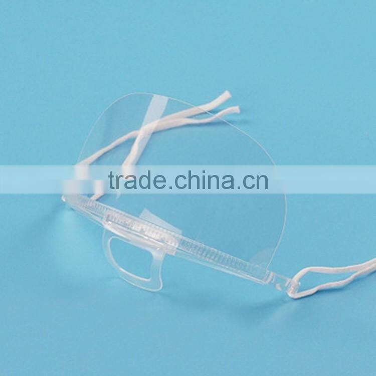 Factory newest plain clear reusable plastic free samples available transparent sanitary face mask for food service