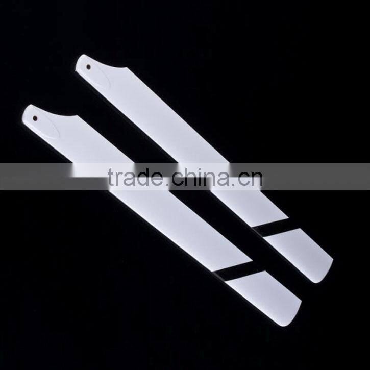 New 1 Pair 325mm Glass Razor Blades Fiber Helicopter Main Rotor Blade for Trex 450 Black