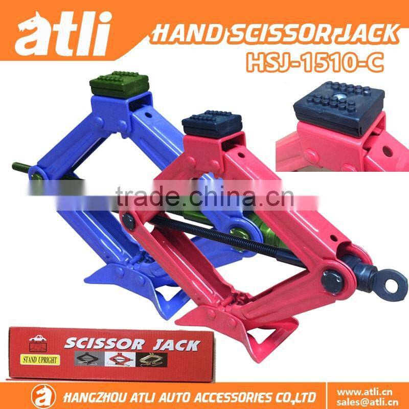 2T scissoer car jack manual jack supplier in China