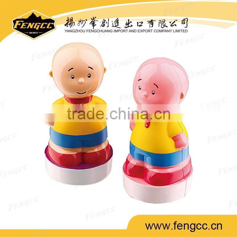 Popular Round Shape Custom Plastic Coin Bank