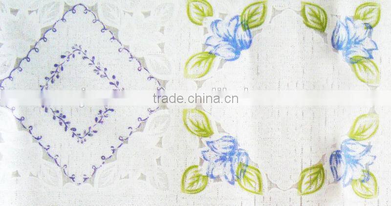 Home decoration plastic pvc dining table covers