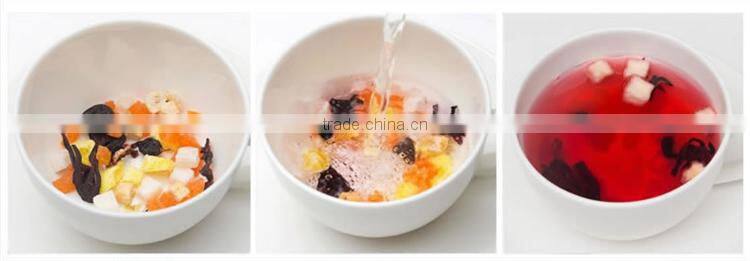 Chinese dried fruit flavored tea, natural flower and fruit tea