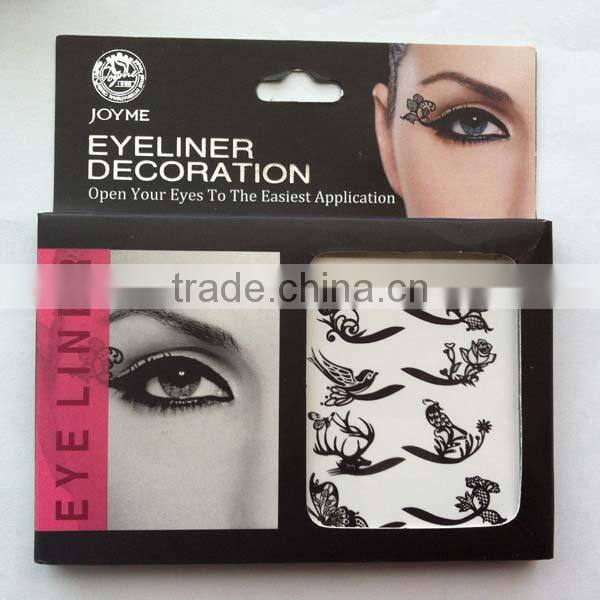 Joyme Colorful Eyeliner Sticker Eyeshadow Temporary Tattoo Make-up Eyeliner