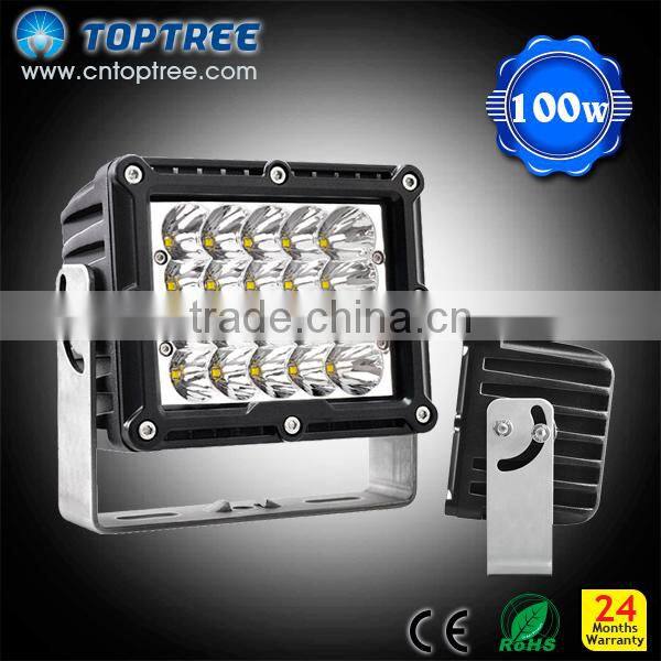 100W Newest Stronger LED Work Light 5W Spot/Flood For Heavy Duty
