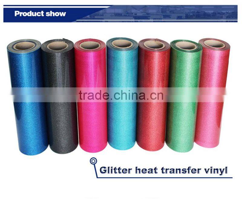 Jiabao wholesale glitter heat transfer film for fabric
