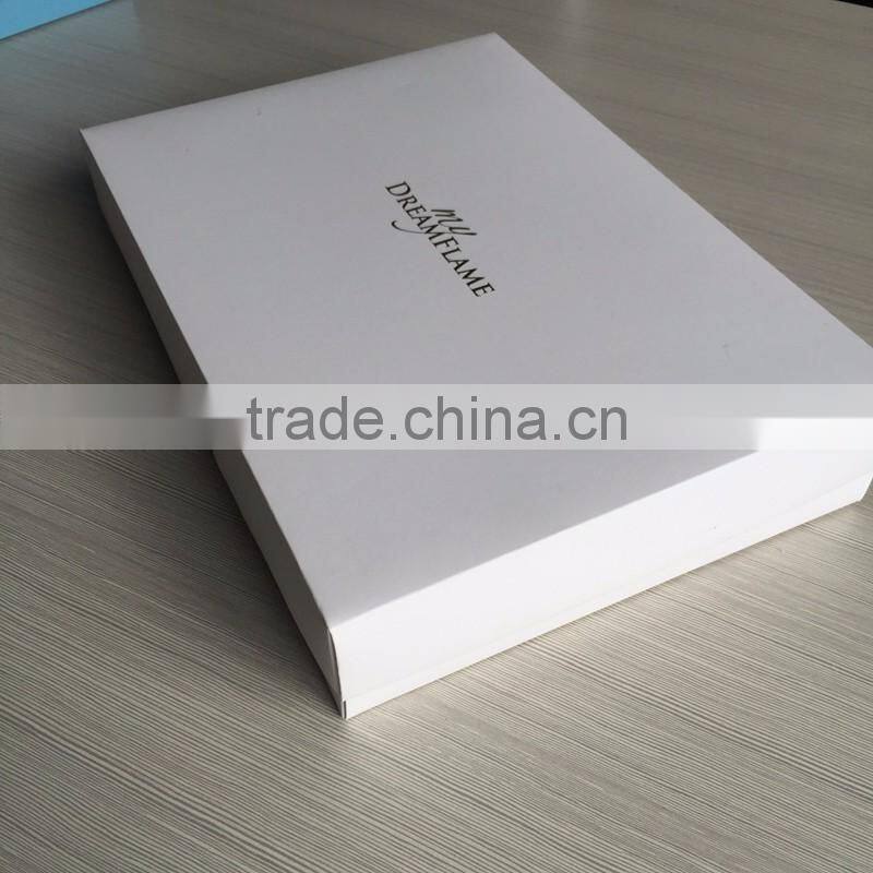 Professinal customized waist training corsets card box , printing design , thin material