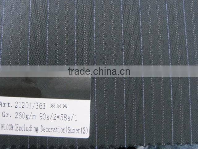 Woven 100%wool herringbone wool fabric