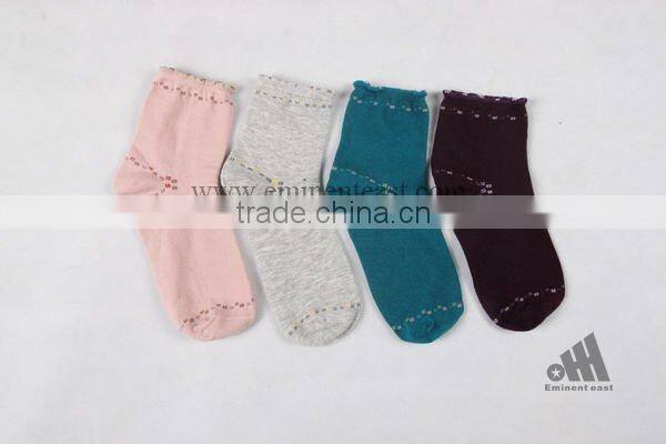 Classic color ladies cotton socks