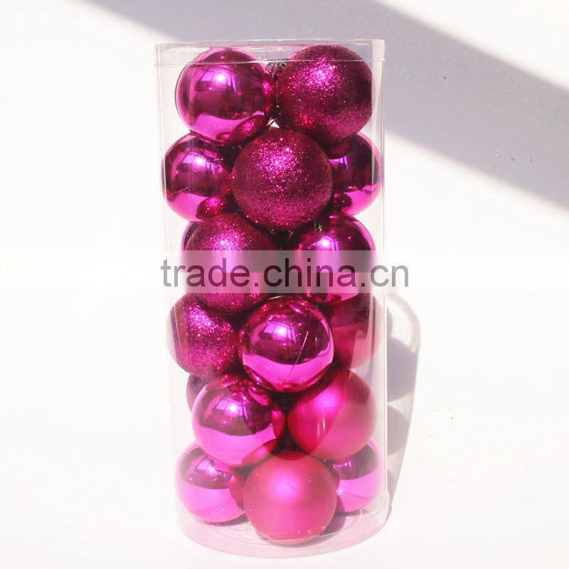 Christmas Decoration Supplies Type Colorful Custom Christmas Ball