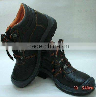 rubber safety shoes steel toe