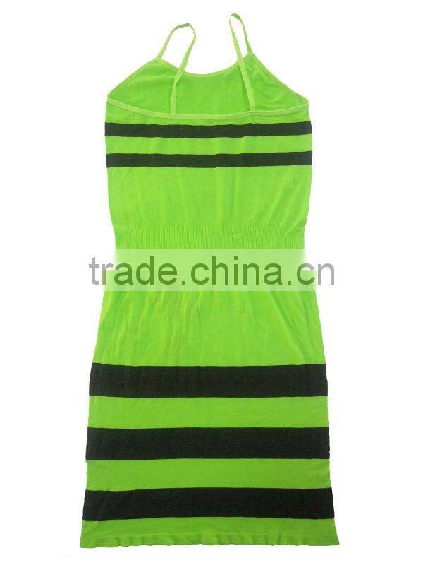 2013 Lady's fashion sexy dress seamless skirts /Dresses stripe