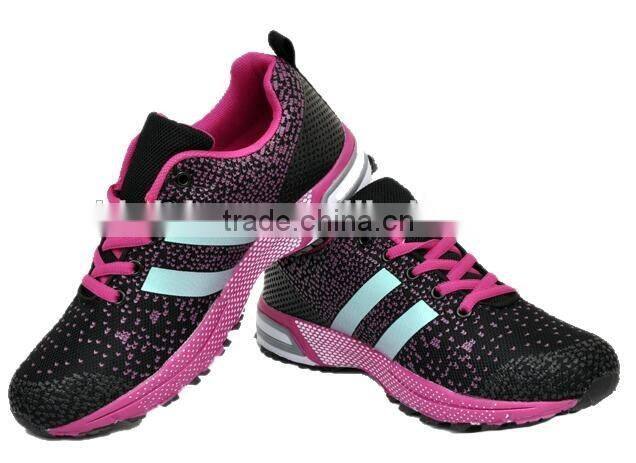 New man comfort running shoe breathable sports shoe china factory