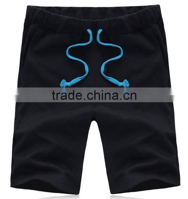 Wholesale Men's Blank Casual fashional comfortable quick dry pants 100%Cotton Trousers in summer