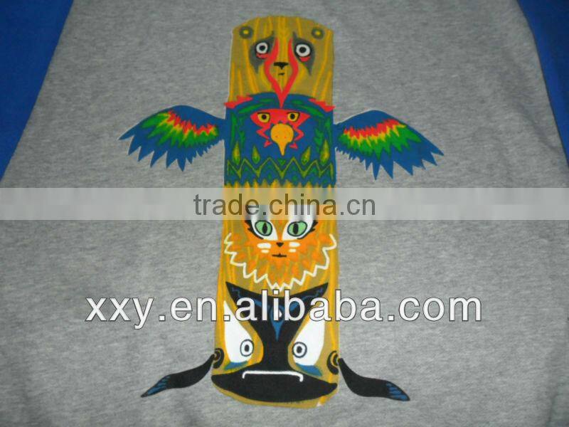 Fashion Crew Neck Printed Men Sweatshirts White