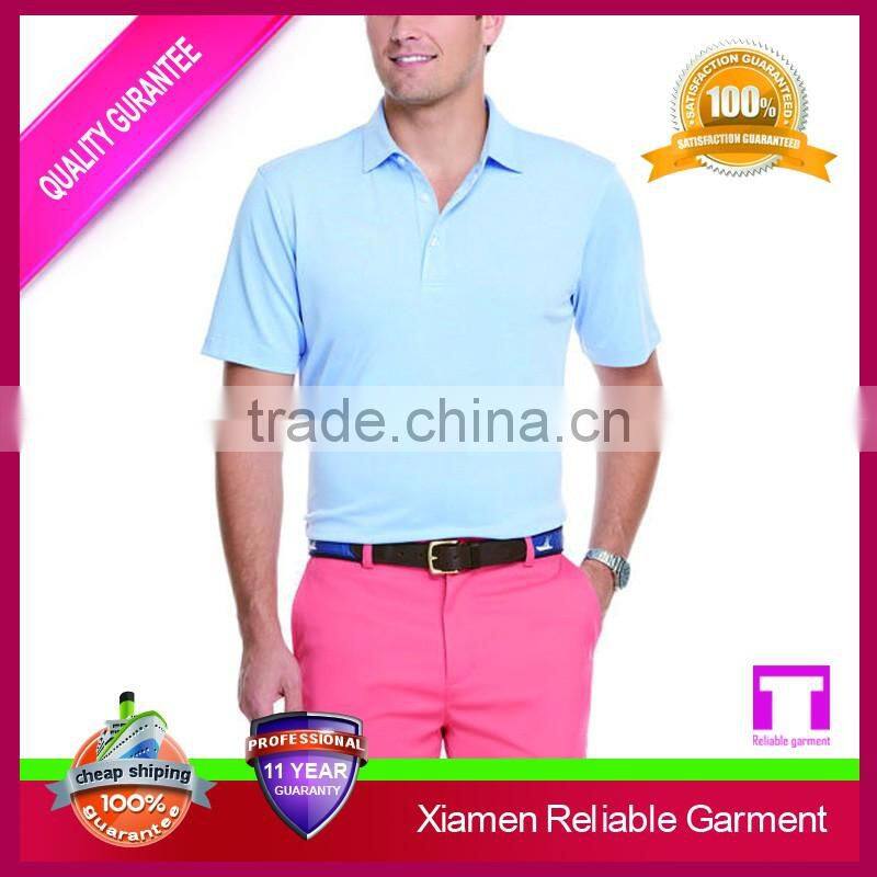 Custom Solid Color polo shirt manufacturer in china