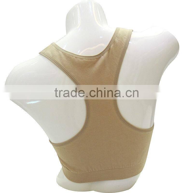Nude wireless yoga bra lingerie cheap women sexy bra undewear sportswear bra top