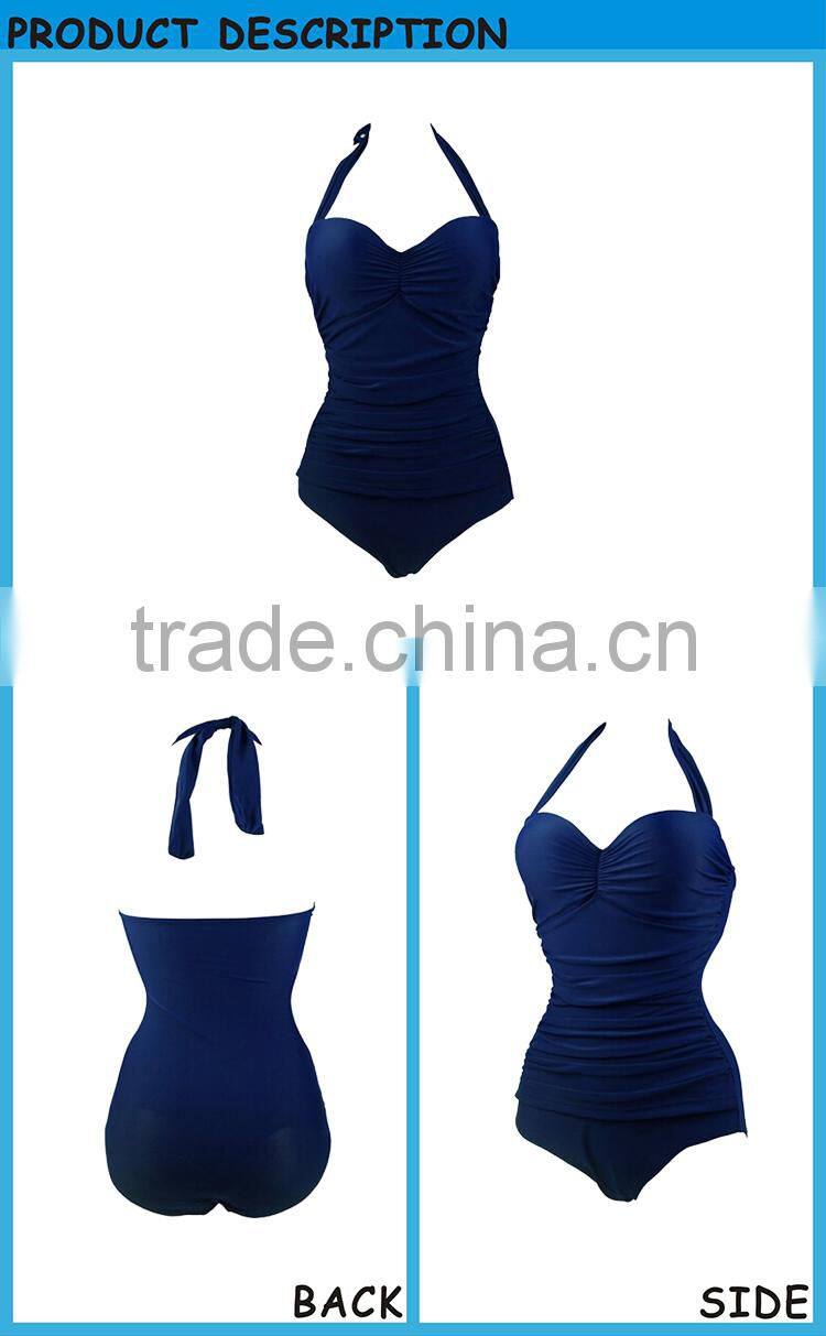 Women Simpole Swimwear, Solid Color