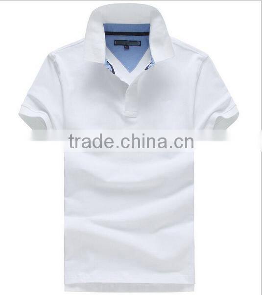 High Quality Cotton Men Polo Shirt 2015 Branded T-shirt Design Custom OEM/ODM China Factory