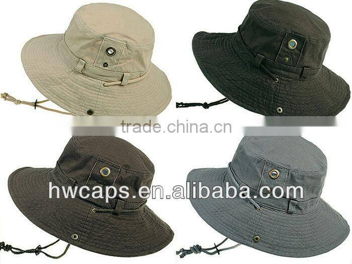 Hip hop custom mens bucket hat
