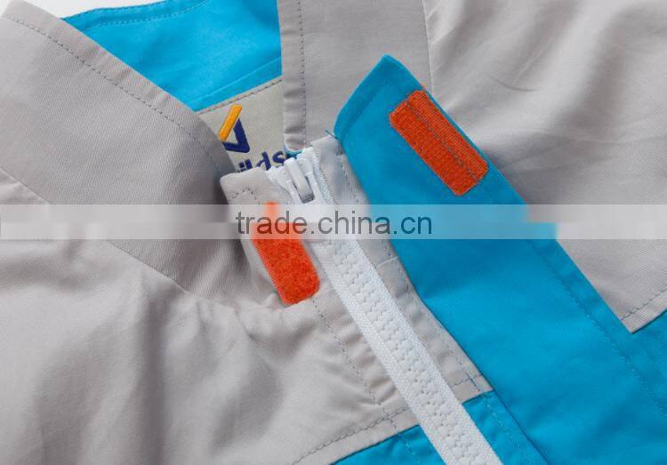 Kids safety USB rechargeable bright LED lights winter jacket kids