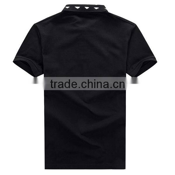 Wholesale fishing shirts black polo shirts design