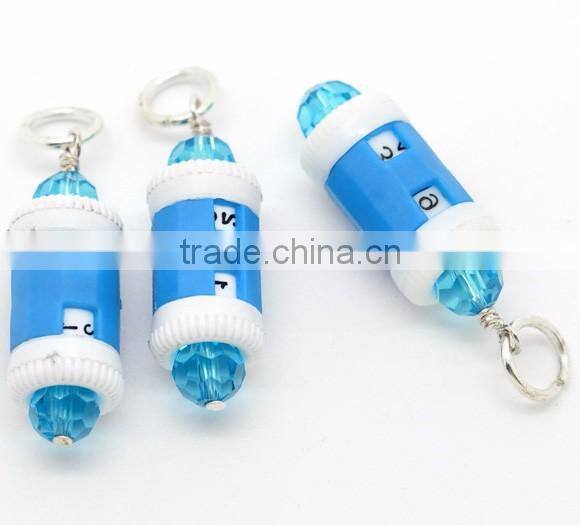 Cheap Wholesale 4Pcs Stitch Marker and Row Counter TWO in ONE 7mm