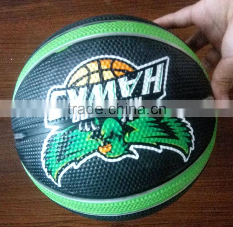 Promotional inflatable powerful rubber customized American football/volleyball
