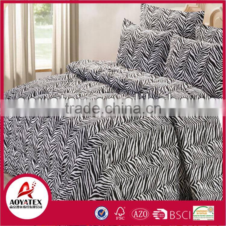 100 polyester microfiber bedding set,cheap polyester bedding quilts