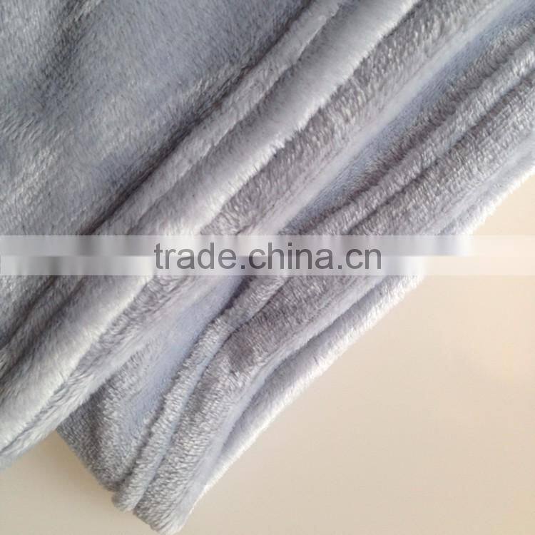 100% polyester blanket custom soft plush travel blanket wholesale