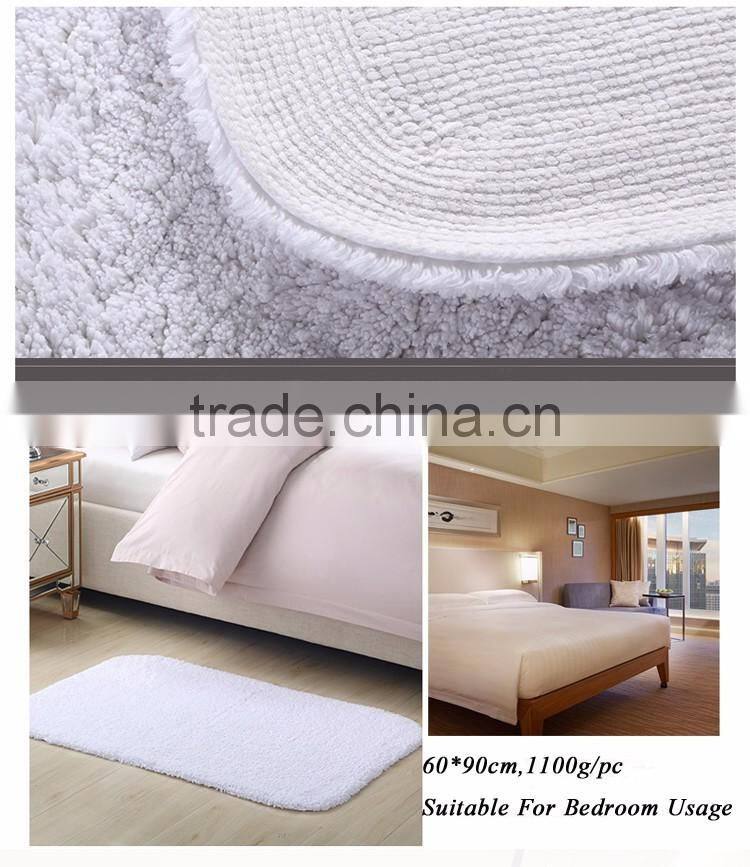 Bath mat non slip floor mat bath rug set 100% cotton