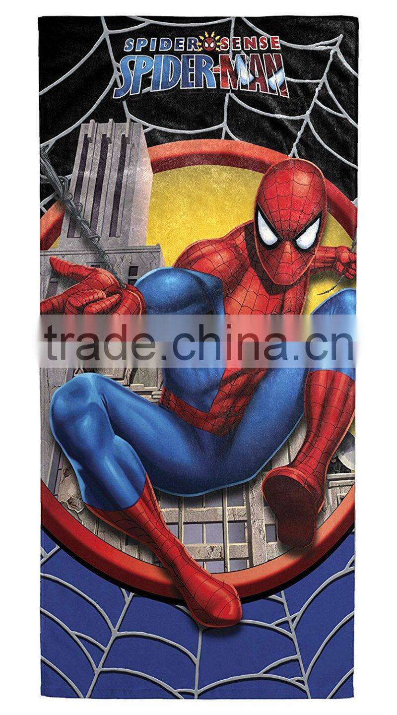 Custom design Promotional swimming pool velour microfiber/cotton towel/personality bath towel/cooling beach towel