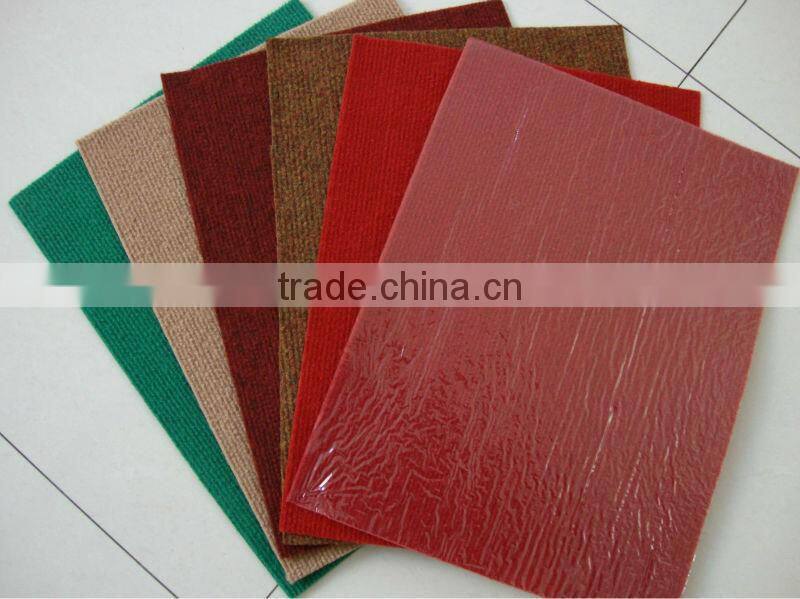 100% polyester needle punch ribbed and plain exhibition carpet