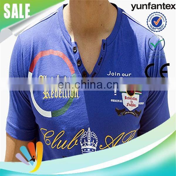 2017 latest new fashion custom design emb polo shirt