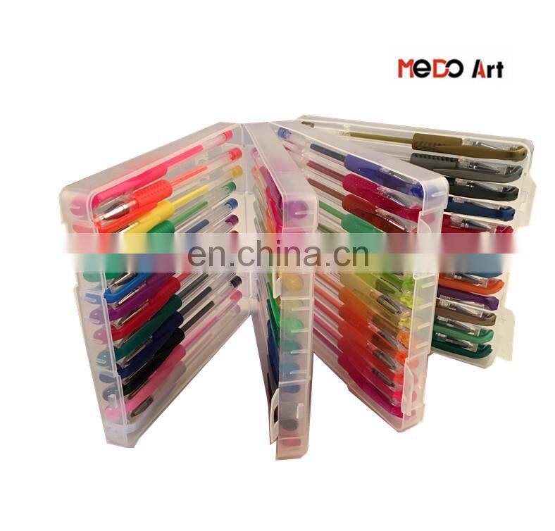 China Factory New Design 48 Gel Pen Set 48 Pack Free Sample Gel Pen Set