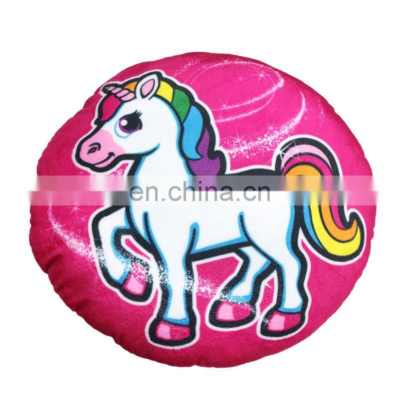 Hot Selling Super Soft Fluffy Round Shape Plush Pillows Winter Warm Smile Face Emoji Cushion