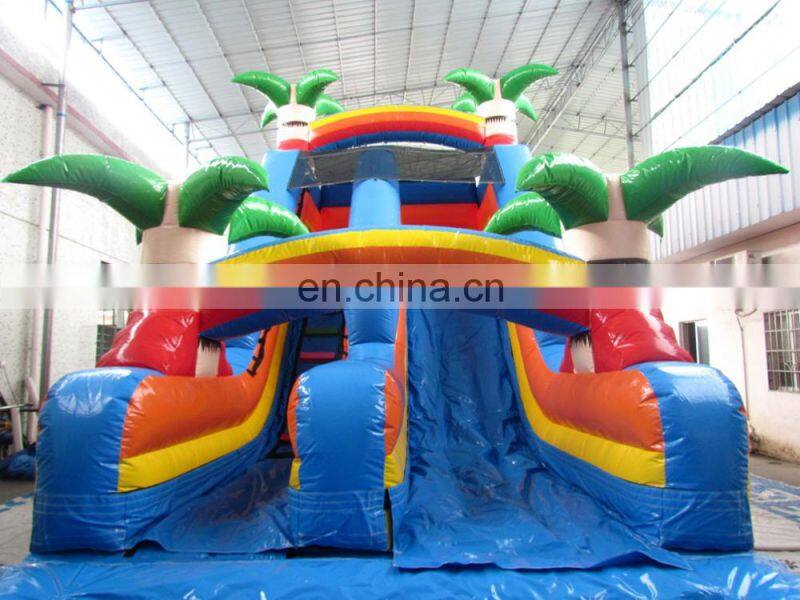 High quality outdoor toys PVC giant inflatable water slide